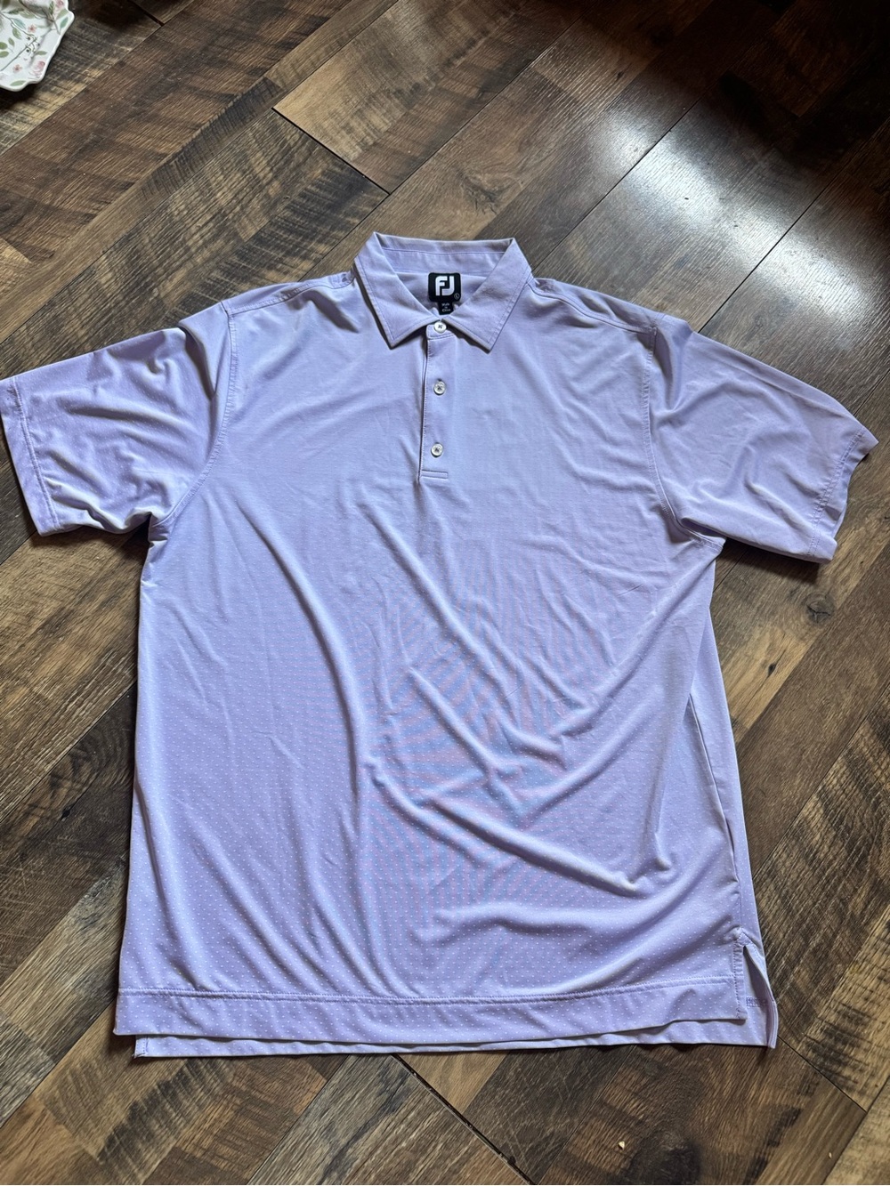 FootJoy Men’s Lavender Short-Sleeve Performance Polo